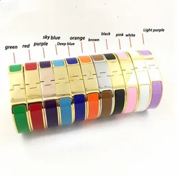Un créateur de mode original méthode en acier titane Langcai lettre bracelet bracelets amant adapté pour cadeau manchette femme bijoux de fête unisexe