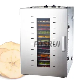 8 Layers Commercial Professional Stainless Steel Fruit Dryer machine Small Household Food Vegetable Meat Dry Dried Dehydrator 220v