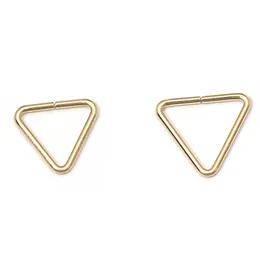 Beadsnice 14K Gold-Fold Triangle Beading Ringar Smycken Komponenter