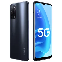 OPPO OPPO A55 5G الهاتف المحمول 6 جيجابايت RAM 128GB ROM MTK 700 Octa Core Android 6.5 "ملء الشاشة 13MP OTG AI 5000MAH الوجه الهواتف المحمولة الذكية