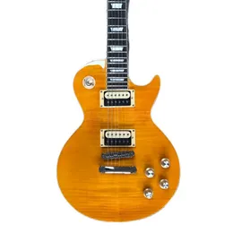 Nova guitarra elétrica por atacado da China Shining Metallic Yellow Color .G Finiozinho de madeira de alta qualidade de guitarra de alta qualidade em estoque