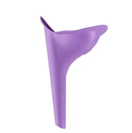 2021 lady Women Urinal Travel kit Outdoor Camping Soft Silicone Urination Device Stand Up & Pee Female Urinal Toilet