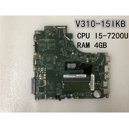 Placa-mãe original para laptop Lenovo V310-15IKB I5-7200U UMA 4GB FRU 5B20M27762