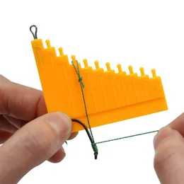 1 قطعة الكارب الصيد هوك الطبقة knotting أداة قياس الشعر تلاعب طريقة قياس طريقة الطاعم معالجة الملحقات