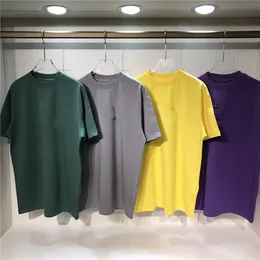 最新デザイナーの贅沢メンズTシャツブラックホワイトグリーンオフデザインレターシャツ男性女性Tシャツ半袖特大S M L XL最高品質