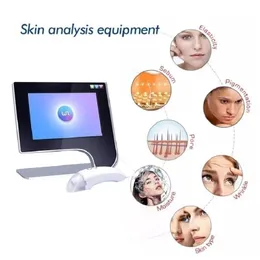 2021 Przenośna analizator skóry Analiza twarzy Magiczna lustro 3D Digital wilgoć Tester Olejowy Sprzęt kosmetyczny Z zatwierdzonym CE