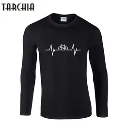 TARCHIA Mens Casual Clothing T-Shirts Tops Tee Crew Neck Long Sleeve Slim Fit Men's T Shirt Top For Men Homme 210629
