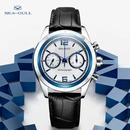 Wristwatches Seagull 2021 Męski Mechaniczny Obserwuj Wielofunkcyjny Sport Chronograph Business Casual Sapphire 219.311