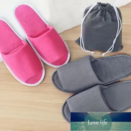 Storage Bags Sell 1pairs Travel Business Trip El Club Portable Slipper Home Guest Folding Slippers SPA Supply Factory price expert design Quality Latest Style