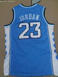 Costura personalizada Carolina del Norte #23 UNC Baloncesto Jersey Deportes Hombres Mujeres Jóvenes XS-5XL