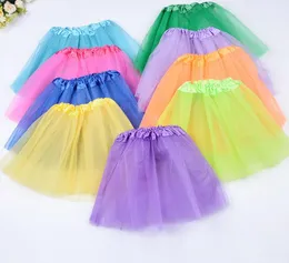 Neupreis! 1000 stücke Candy farbe kinder ballett rock 3 schichten ballkleid Kuchen röcke tutu pettiskirt Net garn pailletten tanzen tutu