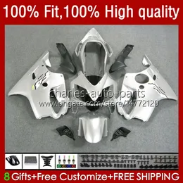 Honda CBR 600 F4I FS CC F4 Gloss Silver I 600F4I 600 CC 04-07 55 No.37 CBR600F4I CBR600 F4I 04 05 06 07 CBR600FS 2004 2005 2006 2007 OEMフェアリングキット