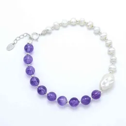 Neuankömmling Amethyst Armband Perlenarmband