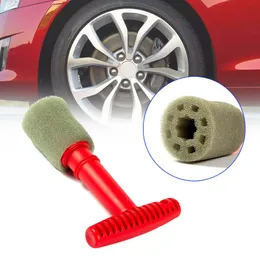 Pincéis de escova de limpeza de roda de carro Escovas de detalhamento para rodas auto interiores do pneu interior de couro exterior Vents ferramentas de kit limpo