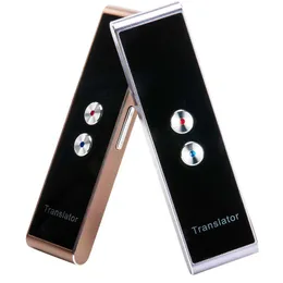 Bärbar Multi Språk Voice Translator Pocket Smart Translation Bluetooth Recept Time Two-Way Instant Translator