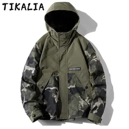 Chaqueta Harajuku para hombre, sudadera con capucha de camuflaje, chaqueta cortavientos de primavera y otoño, ropa de moda para hombre, abrigo militar del ejército, prendas de vestir para hombre 210927