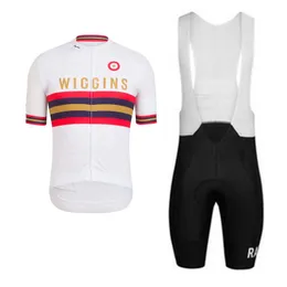 Hot products RAPHA mens cycling short sleeve jersey MTB bicycle Shirt bib shorts sets Breathable bike sportswear ropa ciclismo hombre Y21030