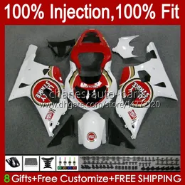 Molde de Injeção para Suzuki GSXR750 K1 GSXR 600 750 CC 2001 2002 2003 Bodys 37No.21 GSXR600 GSXR-750 GSXR-600 01-03 600cc 750cc GSX-R750 01 02 03 OEM Feeding Sorty Strike