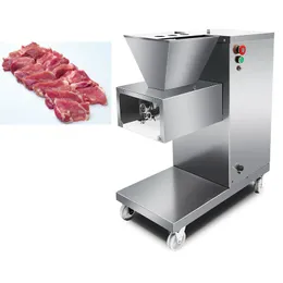 Máquina de corte de carne elétrica vertical Máquina de carne cortador de carne de carne moedor de carne cortando máquina de corte de trituração 750W