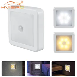 Bewegungssensor LED Nachtlicht Smart Nights Lampe Batteriebetriebene WC Nachttischlampen für Raum Flur Wearway WC Home Beleuchtung