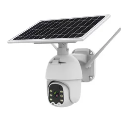 Xiaovv 1080P Wireless Security IP Camera Outdoor Pan Tilt WiFi Spotlight Solar Battery Powered Full-color Night Vision Motion Detect for Hom