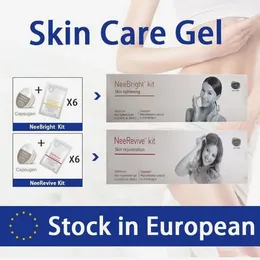 تضمنت ضريبة الاتحاد الأوروبي الأمريكية NewEstnew Nee Bright Set Cream Recive Skin Lightening و Galding Gel