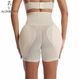 Guaina per glutei da donna Sollevatore di culo finto Shapewear Imbottitura Mutandine Pantaloncini Pantaloncini Vita Trimmer Forma Indossare Hip Enhancer Shaper imbottito 220307