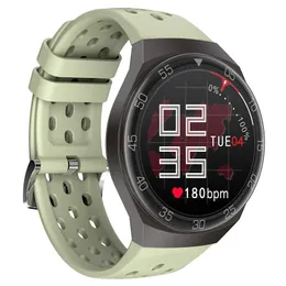 Smart Watch Herr Dam True Blood Pressure 128MB Minne 2.5D Böjd skärm 24 Sportklocka Anpassad urtavla Stort batteri Fitness Tracker Armband Smartwatch Android IOS