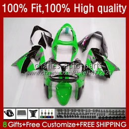 Kawasaki ZX900 ZX9 R ZX 9R 9 R 900 CC 00 01 56 HC.45 ZX900CC ZX9R 02 2001 2002 2003 2003 ZX-9R 2001 2001 Full Fairings Kit Greens工場