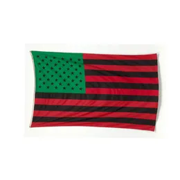 African American Flag 3x5 FT Double Stitching Banner 90x150cm Party Gift 68D Polyester Printed Hot selling!