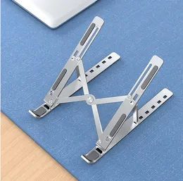 Laptop Stand Aluminium Alloy Folding Computer Stand Portable Desktop Förhöjd värmeavledning Tablet PC står