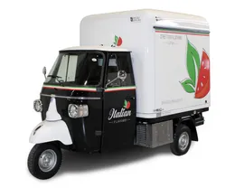 2021 Ice Cream Bubble Tea Coffee Cart Food Truck Trailer Mobile Kitchen Electric Tricycle for Adults Hot Dog Vending Van