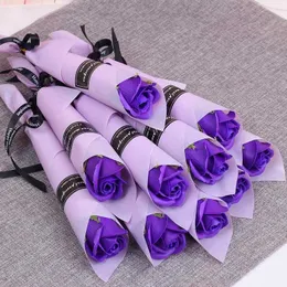 Artificial Rose Flower 8 Styles Soap Flower Valentines Day Birthday Christmas Gift For Women Wedding Decoration DAP286