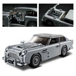 In Stock 007 James Bond Technic Car Series 1295PCS 10262 Building Blocks Bricks Creator Children Model Gifts Toys H1103