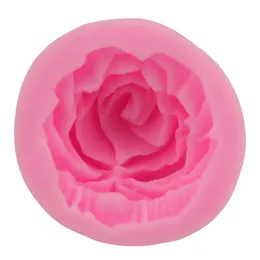 3D Rose Flower Cake Mold Sugar Cake Mold Baking Silikonredskap Verktyg Partihandel 1221790