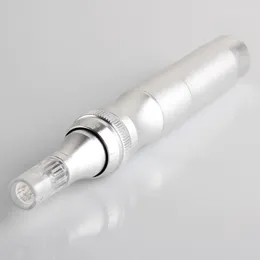 Dermapen Microneedling Pen DP04 Elektrisk Trådlös Auto Micro Needle Skin Care Tool Kit Derma Pen för ansikts kropp med 50st 12 Pins patroner
