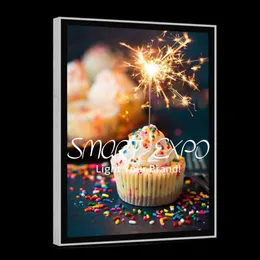 50*70cm Menu Signs Light Box Wall Mounted Poster Advertising Display Featuring 42mm Thickness Aluminum Frame with Wooden Case Packing