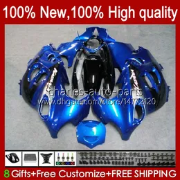 Ciało dla Suzuki Katana GSX600F GSXF600 GSXF750 GSXF 600 750 CC 98 99 00 01 02 29NO.39 600CC 750CC GSX750F GSXF-600 GSXF-750 1998 1999 2000 2001 2002 2002 Metal Blue