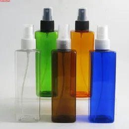 30 x Büyük Plastik Parfüm Sıvı Mist Sprey Şişesi Doldurulabilir Boş Püskürtücü Atomizer 8oz Temizle Mavi Amber Yeşil Turuncu BottLeshigh Qualtity