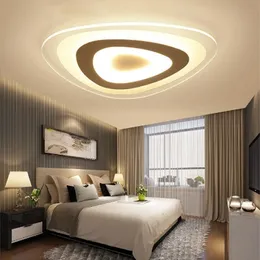 Ultrathin Surface Mounted Modern led ceiling light for living room bedroom lustres de sala Acrylic Ceiling Lights