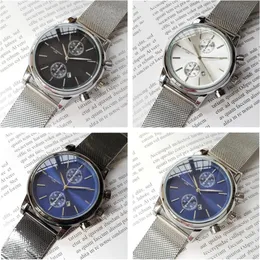 Top Brand High Quality Mens Watches bos quartz Movement Stainless Steel Case Day Date Designer Waterproof low price Watch Men luxury casual sports wristwatch gift