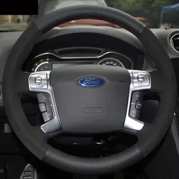 Passend für Ford Mondeo Zhisheng / Mycos DIY Leder-Lenkradbezug Handnähen