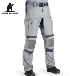 MeGe Tactical Pants Militär US Army Cargo Byxor Arbeta Kläder Combat Uniform Paintball Multi Fickets Taktiska Kläder Dropship 211201