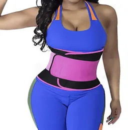 Waist Trainer Corsets Fitness Trimmer Slimming Body Shaper Weight Loss Sauna Sweat Girdle Workout Fat Burner Waist protection Q0913