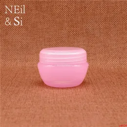 Bottiglia cosmetica rosa in plastica Ombretto riutilizzabile Olio per labbra Batom Vaso per crema Vuoto Trucco Contenitori per lozione per funghi Buona quantità