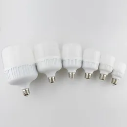 6 stücke LED E27 LEDs Birne Super Helle Energiesparlampen 220 V 5 W 10 W 15 W 20 W 30 W Scheinwerfer Tisch Lampe Haushalt Hängen Schnalle Licht
