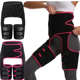 Wsparcie w talii Plus Regulowane kobiety nogi i pasek Neopren Buttocks Body Shaper Wysoka brzuch brzucha