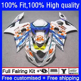 Molde de injeção Projetada para Suzuki K5 GSX-R1000 1000CC 2005 2006 Moto Body 26NO.75 GSXR 1000 CC GSXR1000 2005-2006 GSXR-1000 05 06 100% FIT FARAS DE OEM PEPEPHONE NOVO