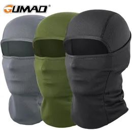 Cycling Caps & Masks Multicam Tactical Balaclava Full Face Mask Hiking Camping Hunting Military Cap Bike Head Cover Summer Men Women