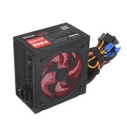 800W 220V PC Strömförsörjning Tyst ATX Gaming PFC 20 + 4Pin för stationär dator